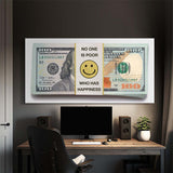 Happiness (Dollar Edition) canvas wall art