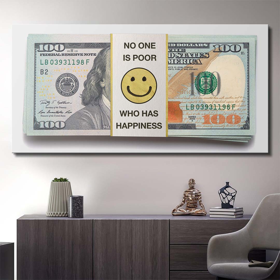 Happiness (Dollar Edition) canvas art