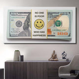 Happiness (Dollar Edition) canvas wall art