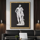 Heracles Built Different canvas wall art