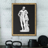Heracles Built Different canvas wall art