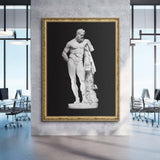 Heracles Built Different canvas wall art