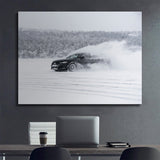 Ice Drift canvas wall art