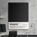 Integrity Palette canvas wall art