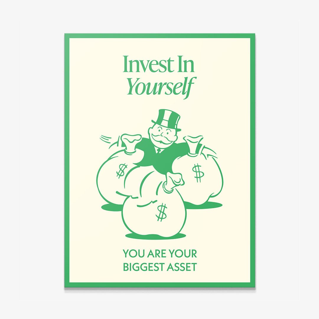 Invest In Yourself canvas art