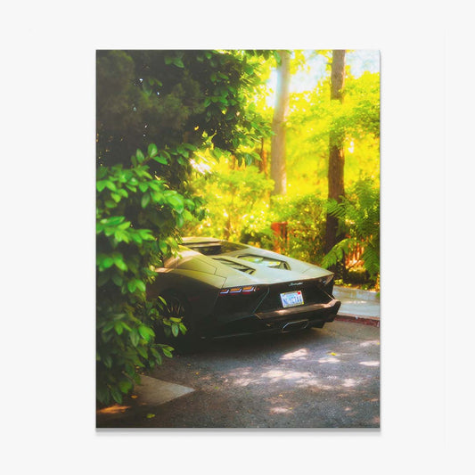 Jungle Aventador canvas art