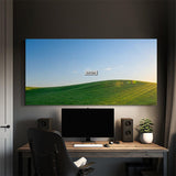 Just Start canvas wall art