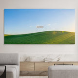 Just Start canvas wall art