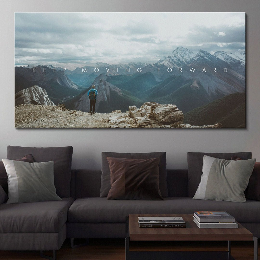 Keep Moving Forward canvas art