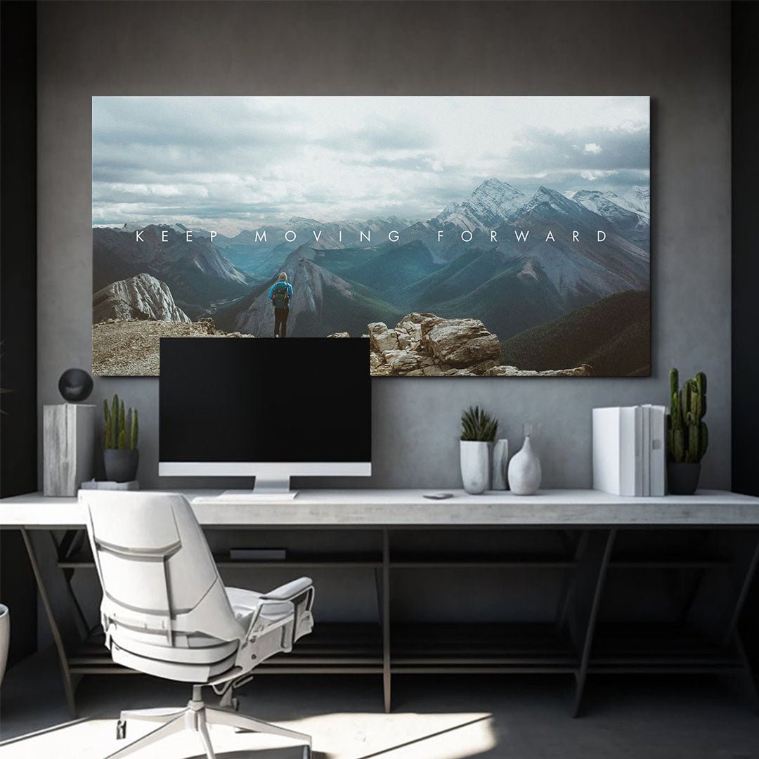 Keep Moving Forward canvas art