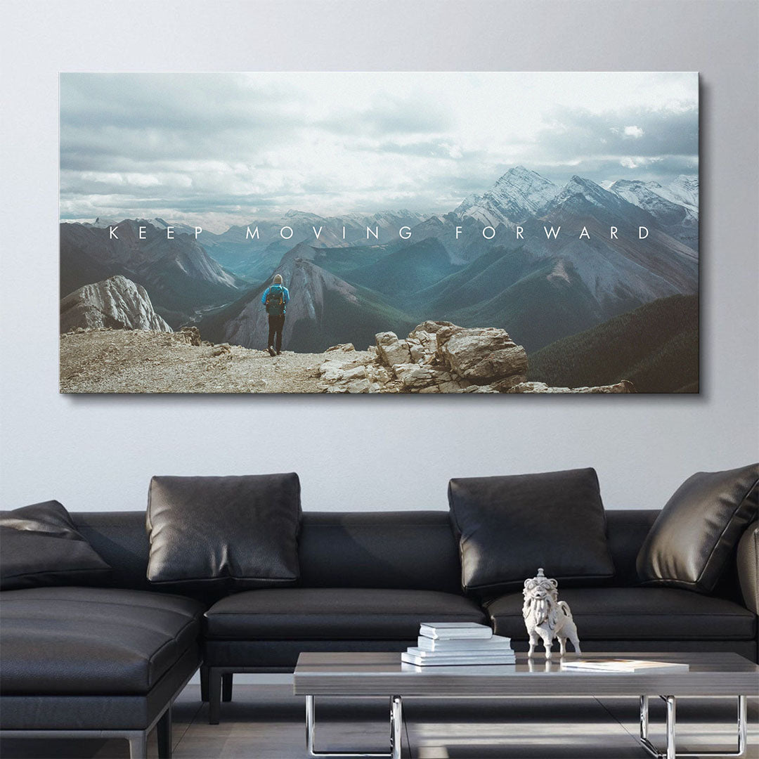 Keep Moving Forward canvas art