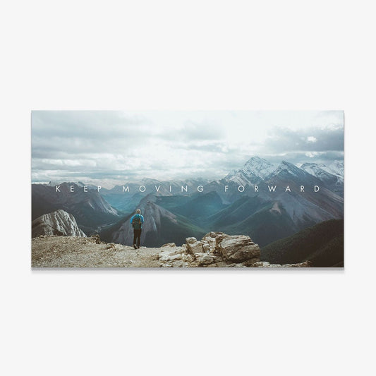 Keep Moving Forward canvas art