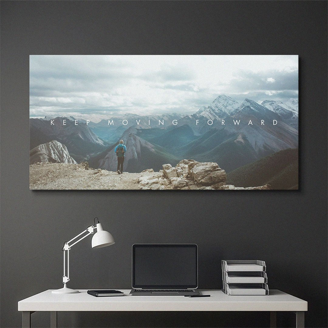 Keep Moving Forward canvas art