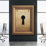 Key To Success canvas wall art