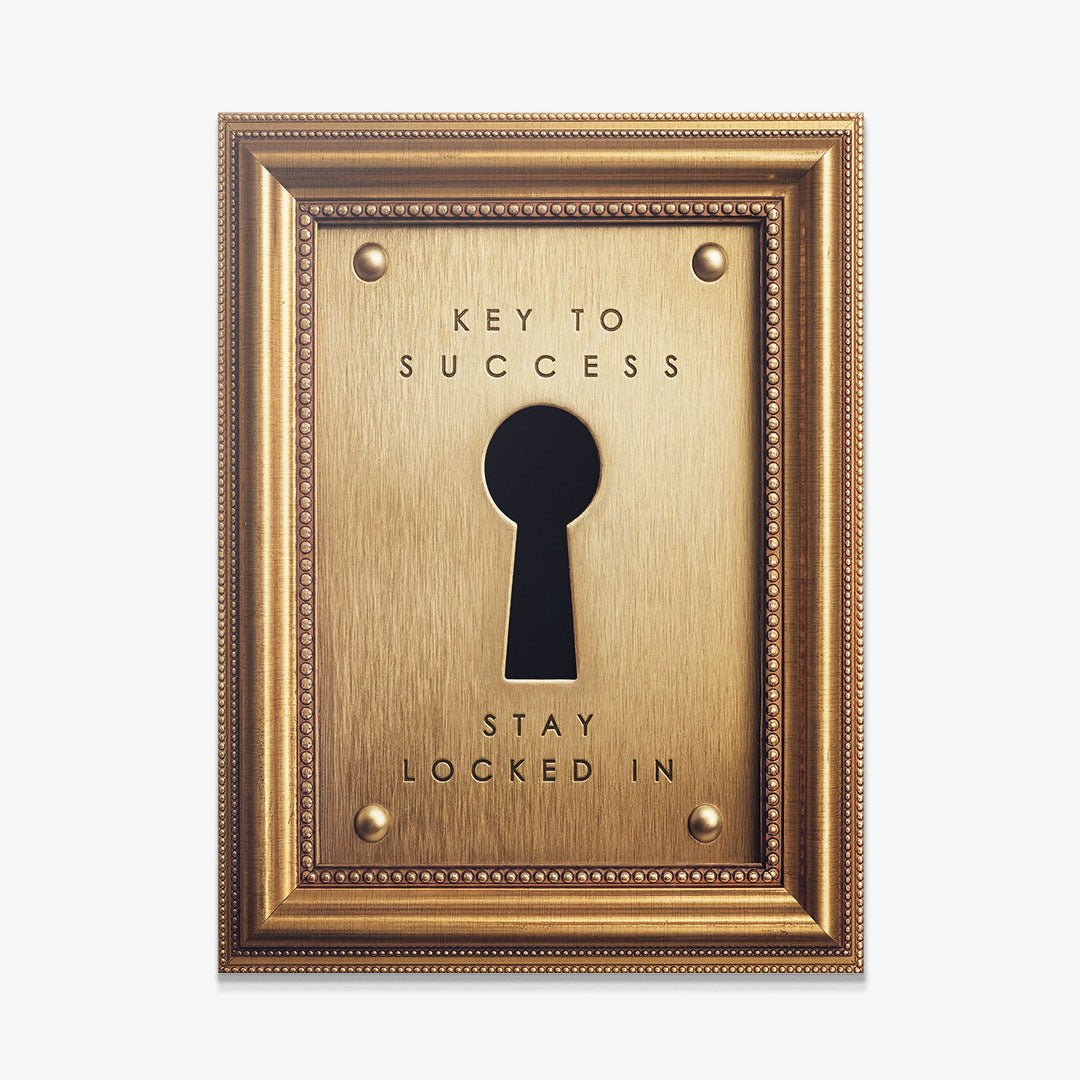 Key To Success canvas wall art