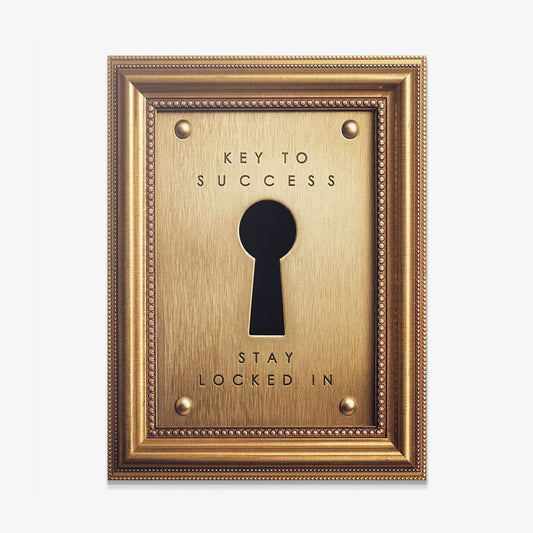 Key To Success canvas wall art