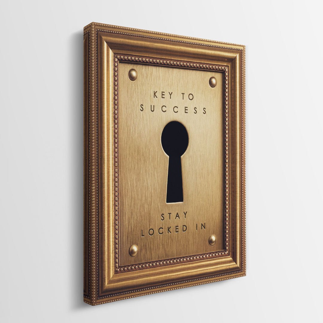 Key To Success canvas wall art