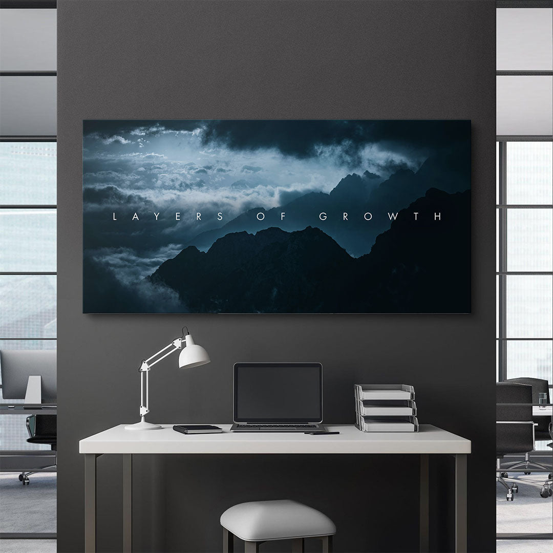 Layers Of Growth canvas art
