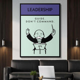 Leadership canvas wall art