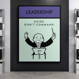 Leadership canvas wall art
