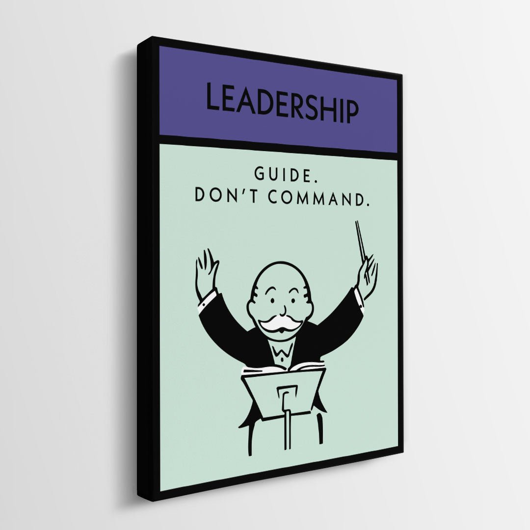 Leadership canvas wall art
