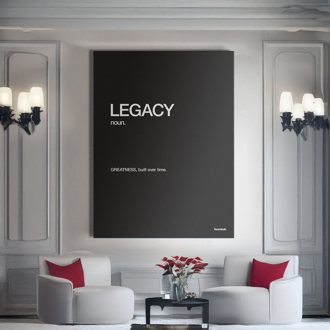 Legacy Definition canvas wall art