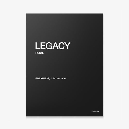 Legacy Definition canvas wall art