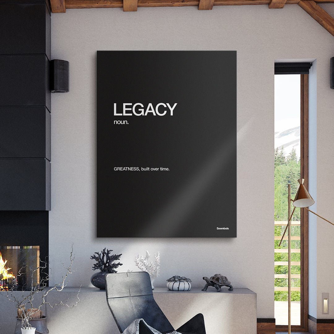Legacy Definition canvas wall art
