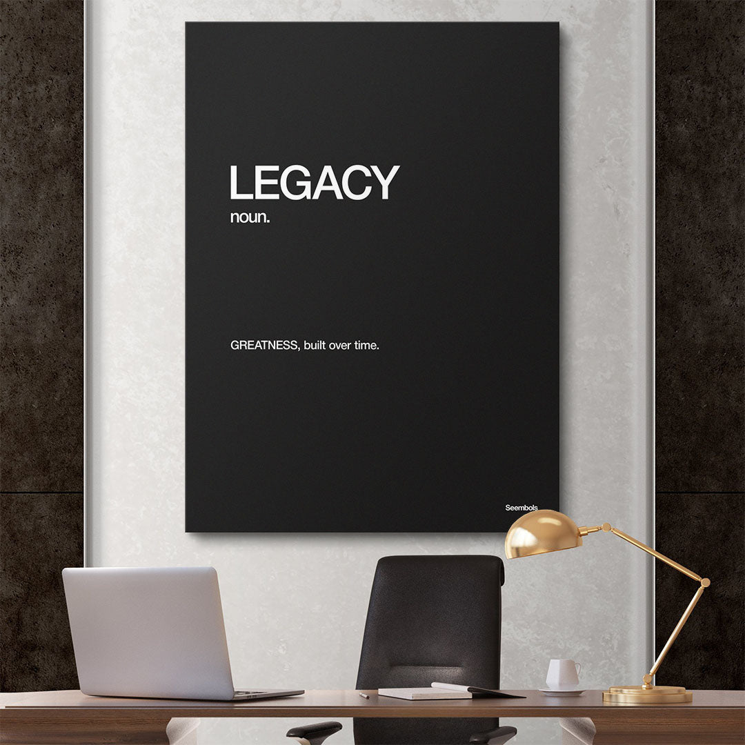 Legacy Definition canvas wall art