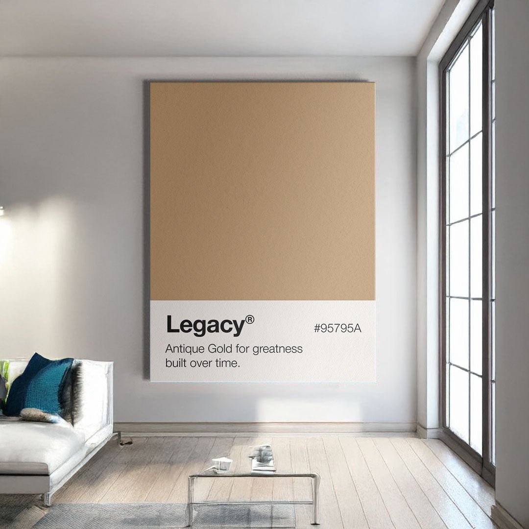 Legacy Palette motivational canvas wall art