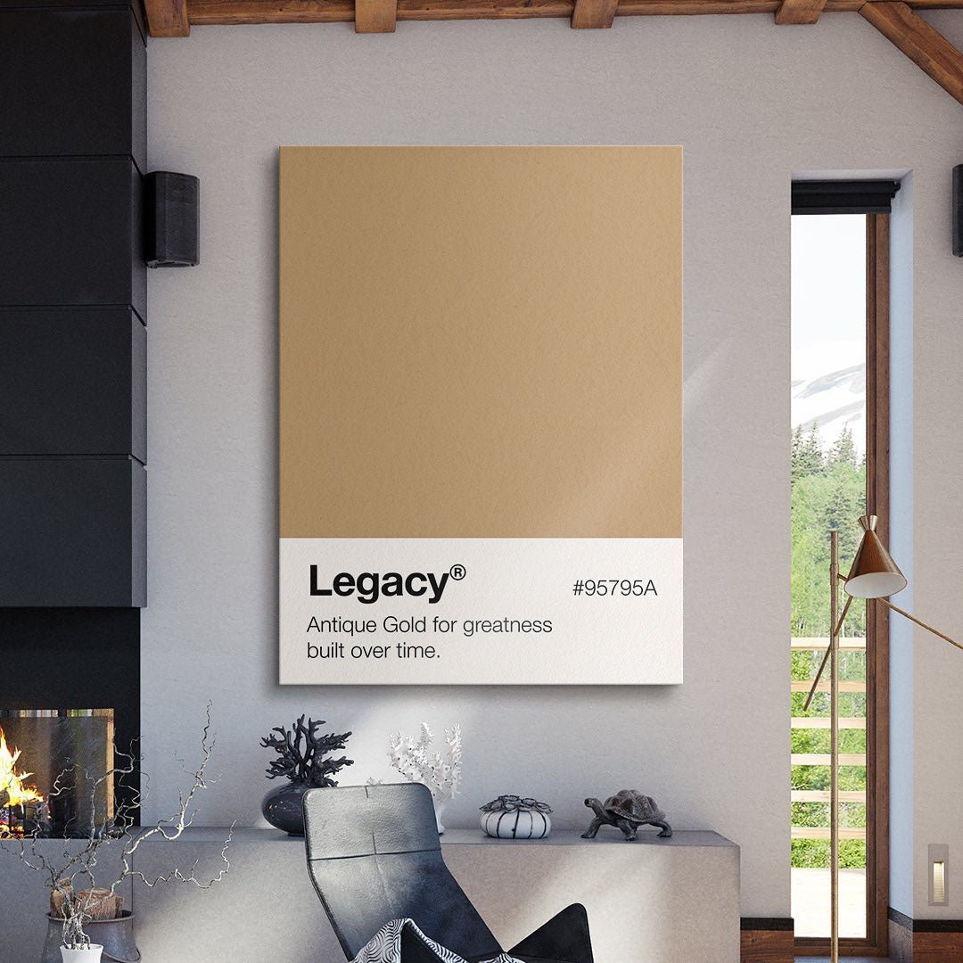 Legacy Palette motivational canvas wall art