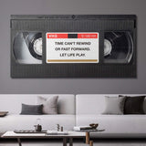 Let It Play canvas wall art