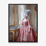Let Them Listen canvas in a black floating frame