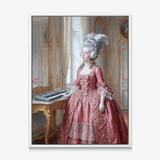 Let Them Listen canvas in a white floating frame