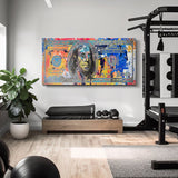 Liquid Assets canvas wall art