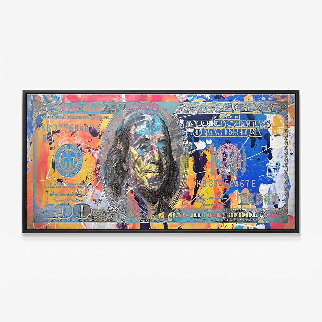 Liquid Assets canvas wall art