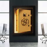 Locked In canvas wall art