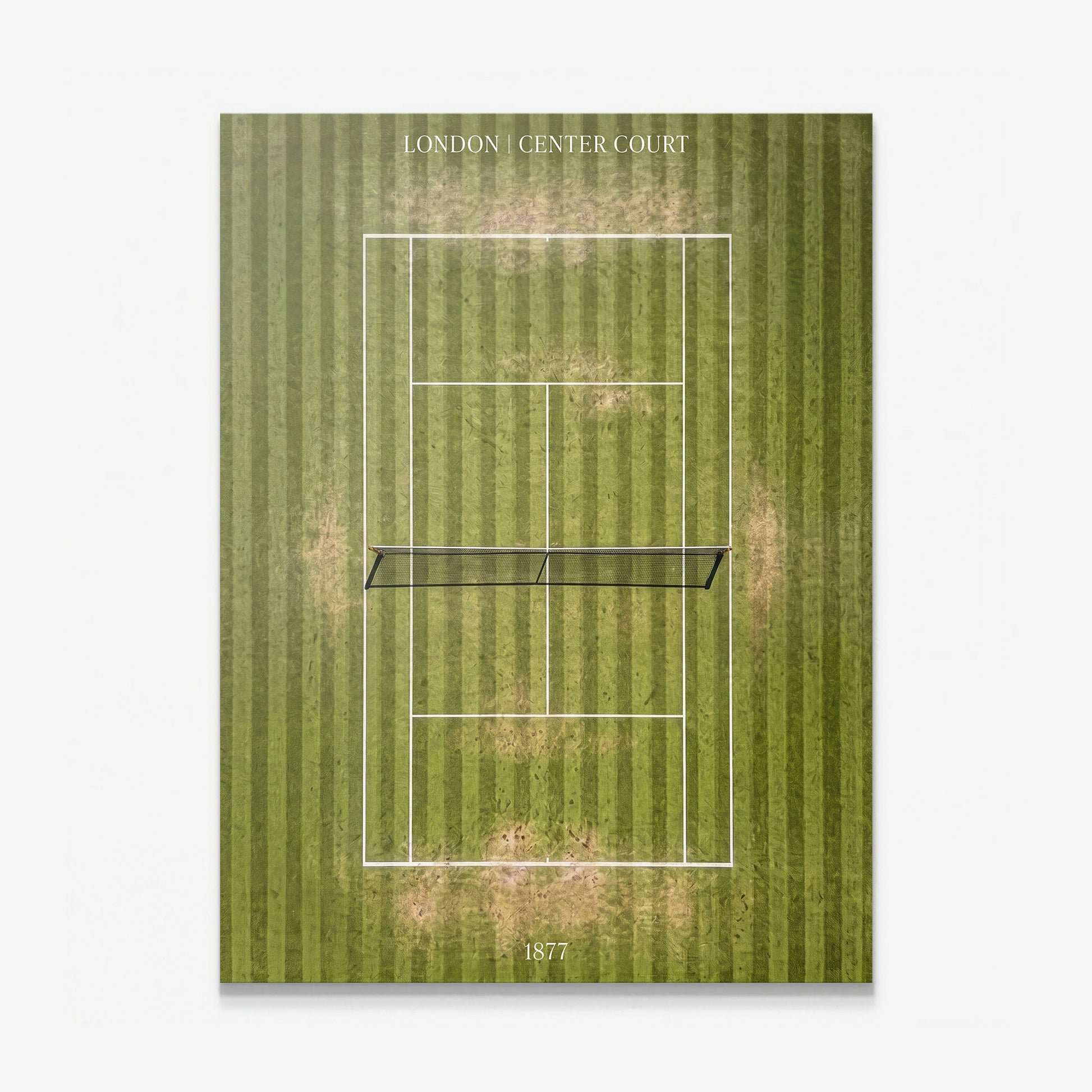 London Center Court tennis wall art canvas print