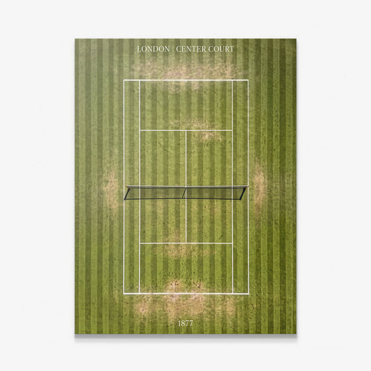 London Center Court tennis wall art canvas print