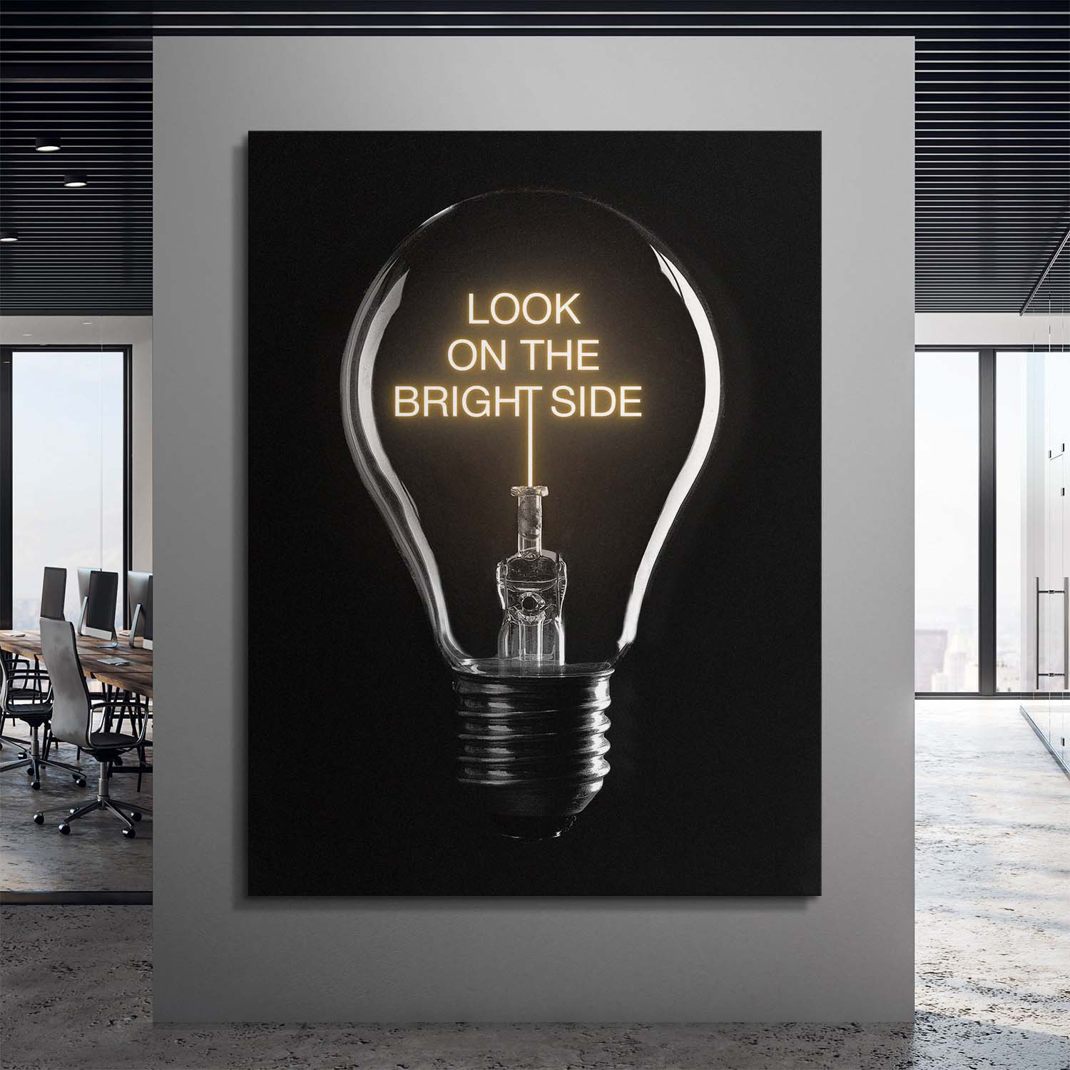 Look On The Bright Side canvas art