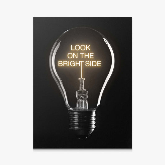 Look On The Bright Side canvas wall art