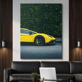 Loud Silence canvas wall art