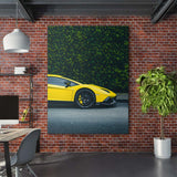 Loud Silence canvas wall art