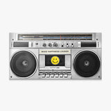 Make Happiness Louder (Boombox) canvas wall art
