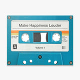 Make Happiness Louder canvas wall art