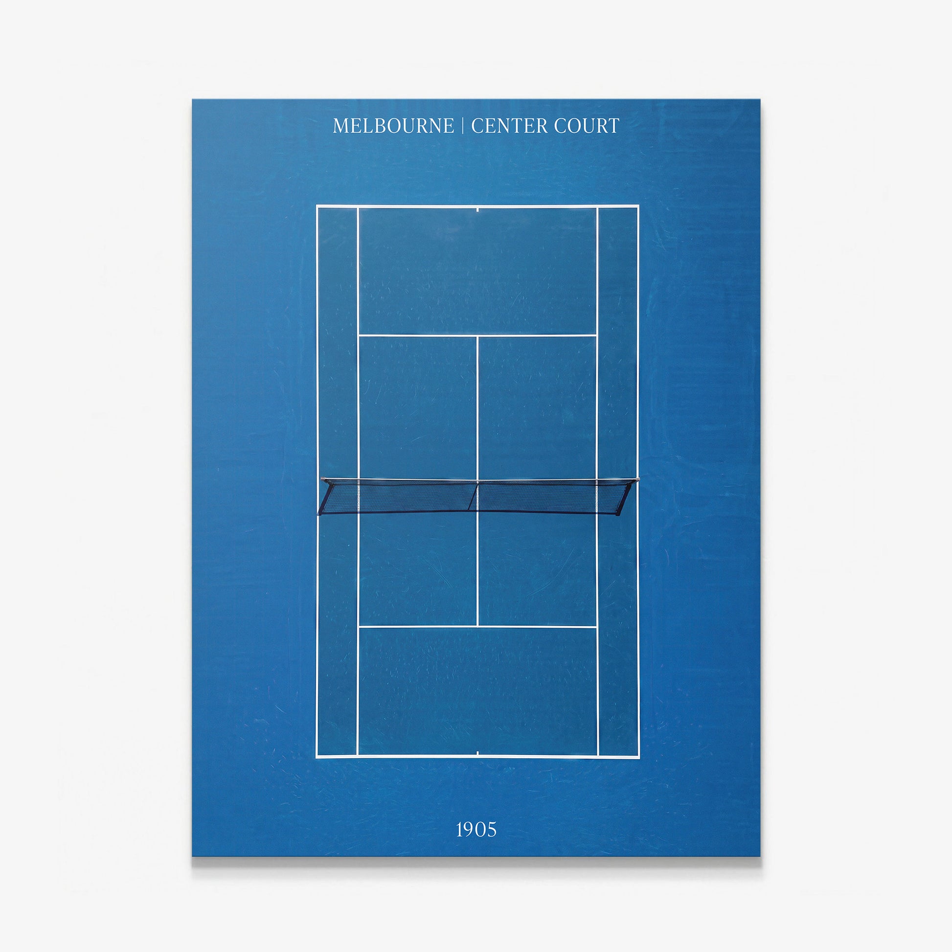 Melbourne Center Court tennis wall art canvas print