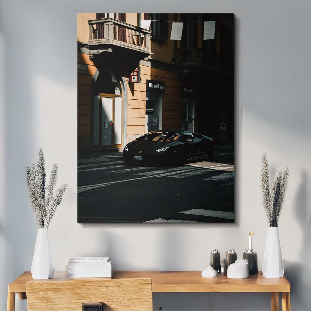 Milan Run canvas art