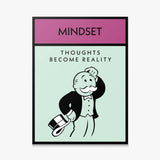 Mindset canvas wall art