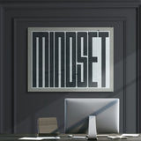 Mindset canvas wall art
