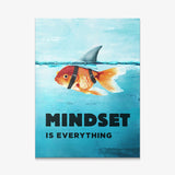 Mindset Is Everything canvas wall art